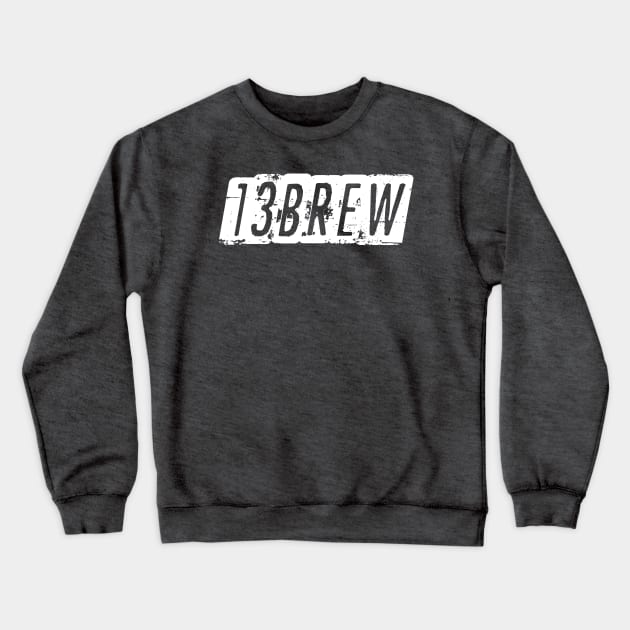 13brew (Black) Crewneck Sweatshirt by OSJ Store